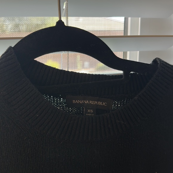 Banana republic black sweater XS - Picture 4 of 5